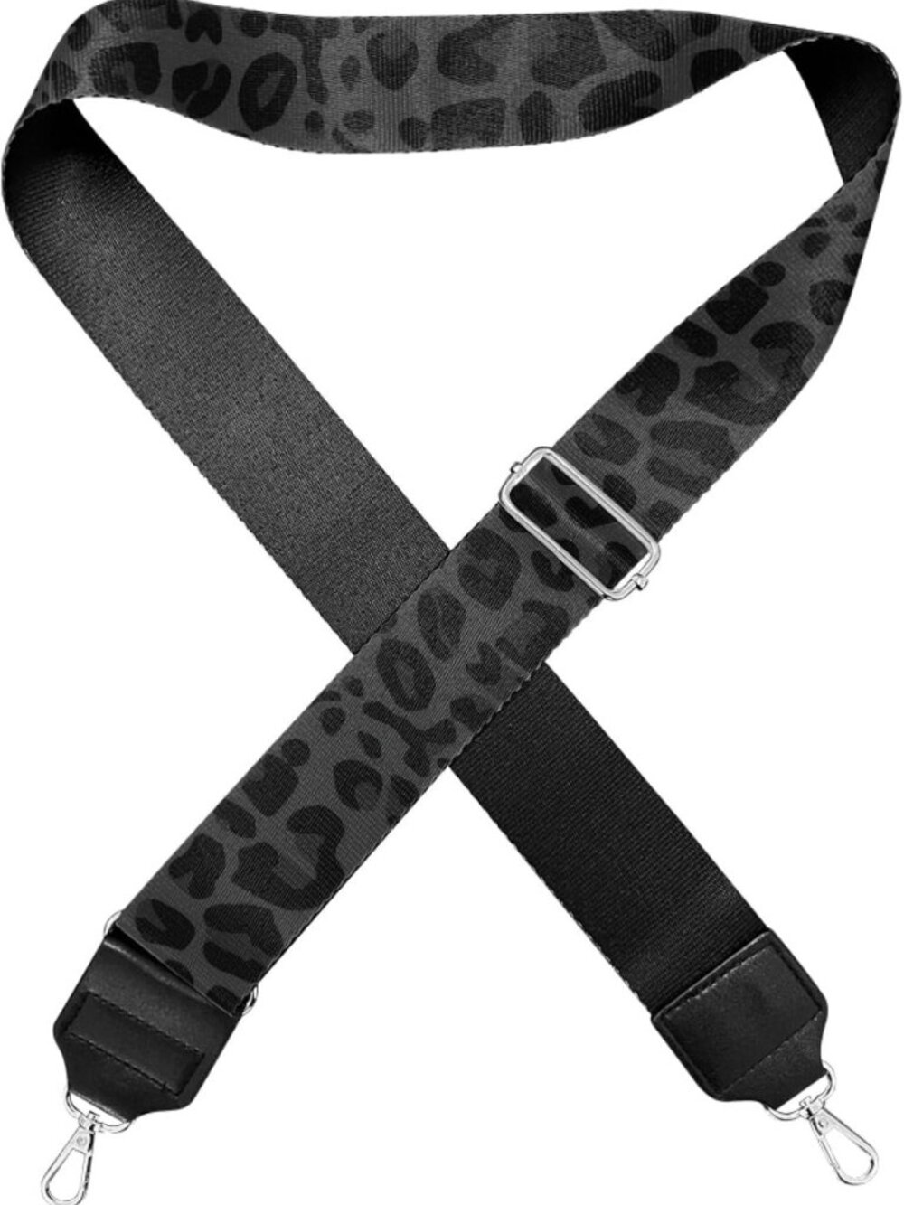 Colorful Halloween Handbag Strap | Canvas Purse Replacement | Black Bat Design